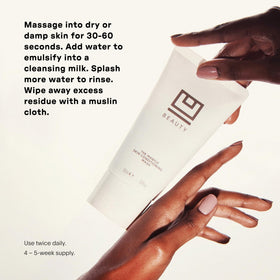 Close-up of hyaluronic acid glow components for lasting hydration
