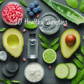 U-NEED avocado sheet mask showing nourishing hydration and soothing care
