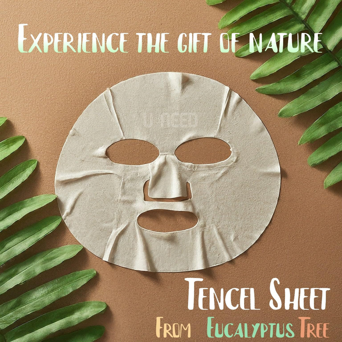 U-NEED cucumber sheet mask featuring calming moisture and cooling comfort