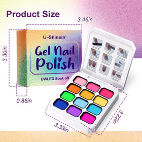 U-Shinein DIY nail art kit enables creative, salon-worthy designs at home.