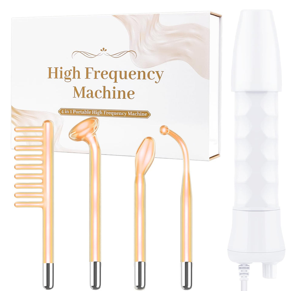 Uaike high-frequency face wand front view for at-home skincare convenience.