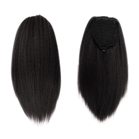 UAmy hair Clip-in ponytail 16inch for fast styling.