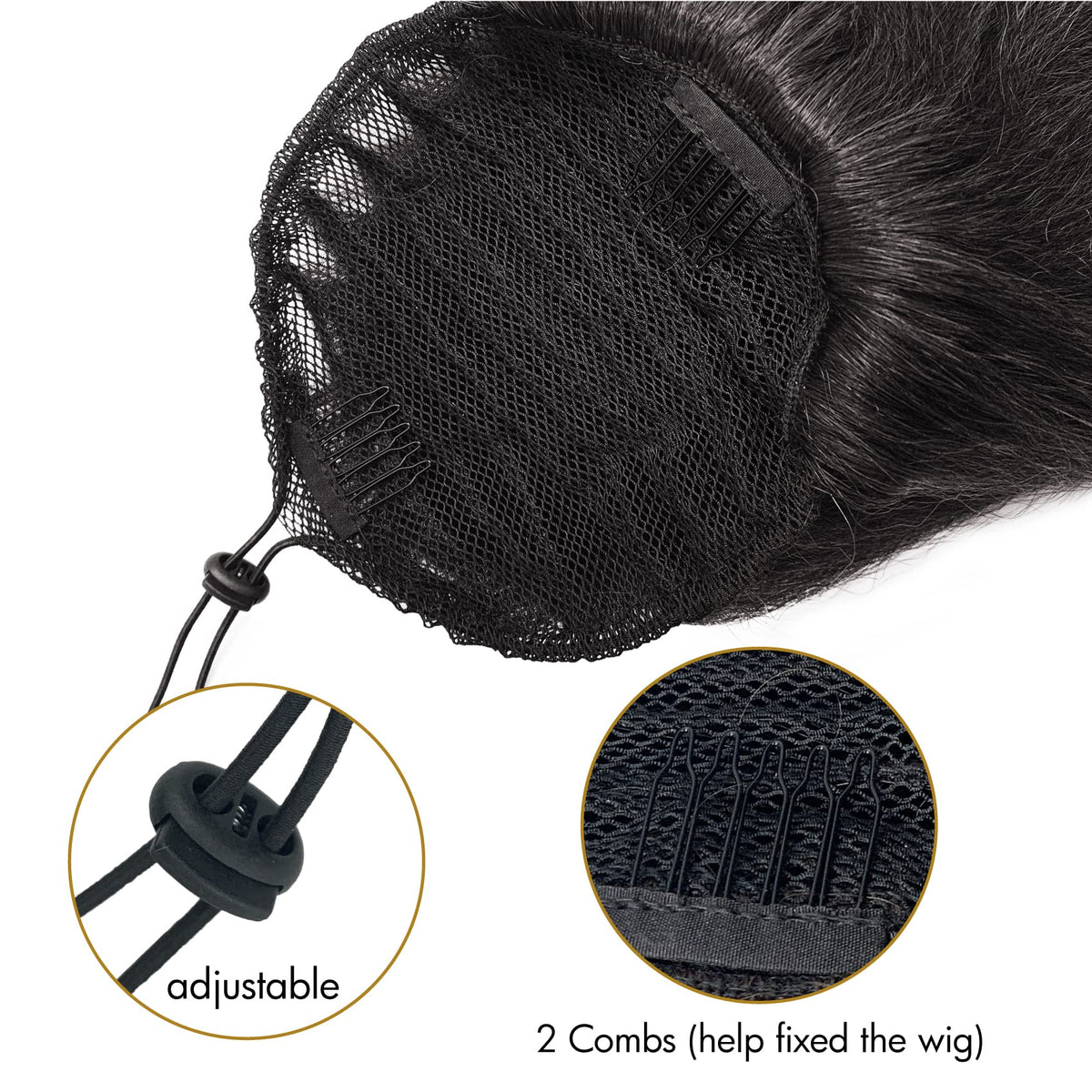 UAmy Hair lightweight design supports easy all-day use.