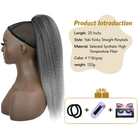 UAmy Hair gray shade complements cool outfits with subtle color accents