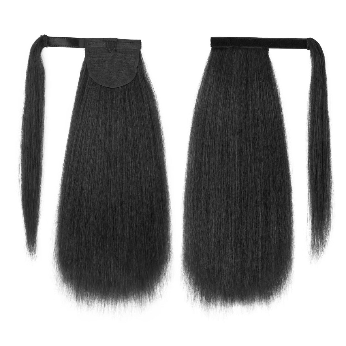 UAmy hair Clip-in ponytail attachment ensures secure daily wear.