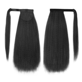 UAmy hair Clip-in ponytail attachment ensures secure daily wear.