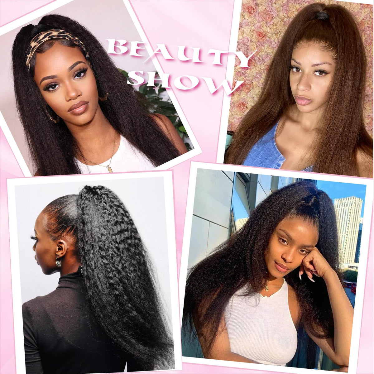 UAmy hair Daily wear versatility for high, low, or side-swept styles.