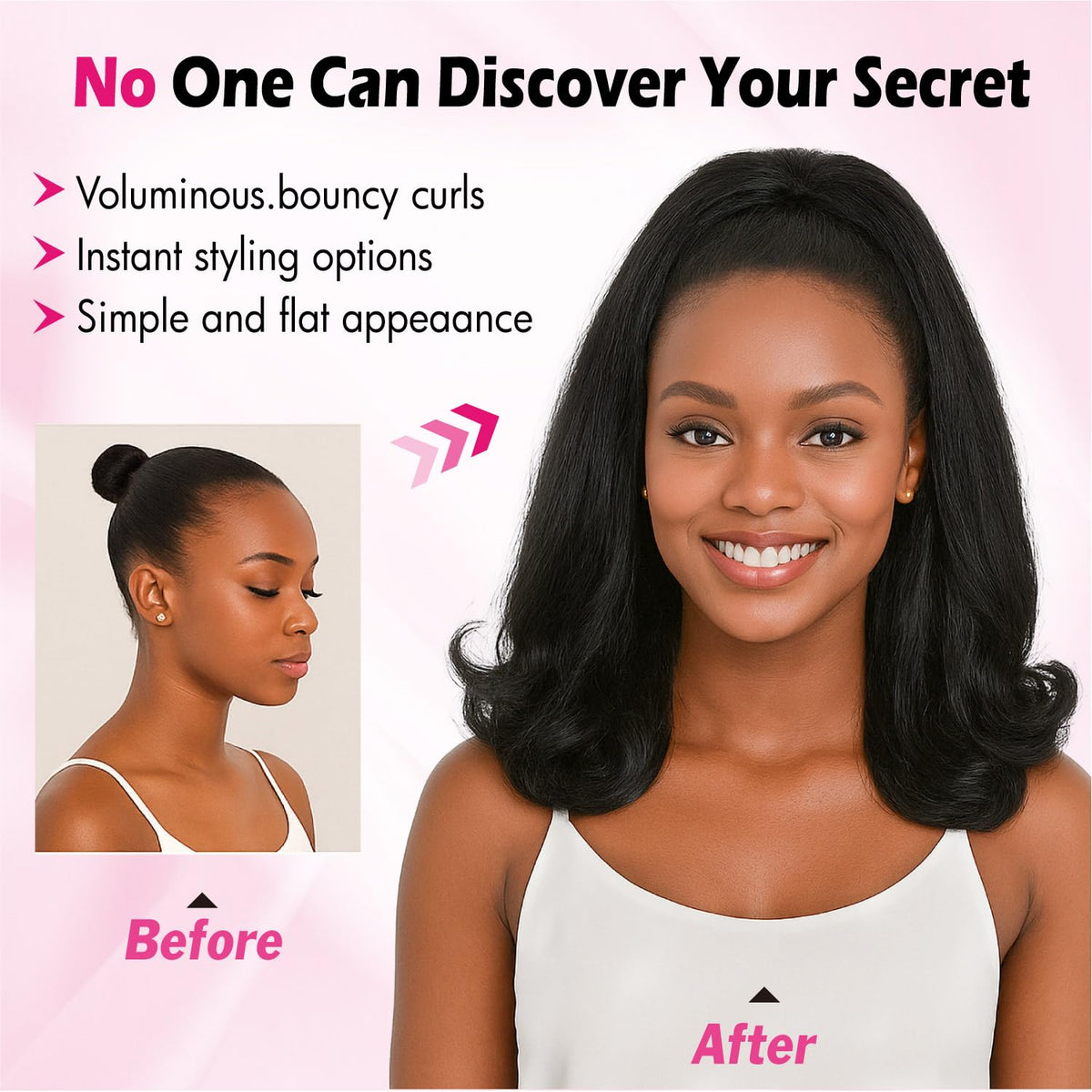 UAmy Hair comfortable wear with lightweight scalp-friendly fibers
