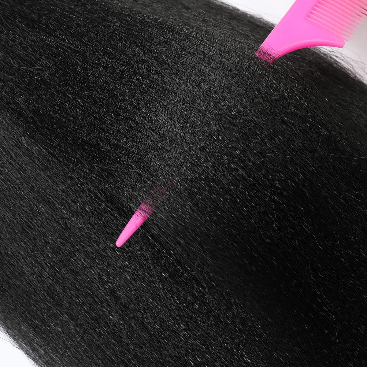 Ubeleco braiding hair ready for hot water styling to customize looks.