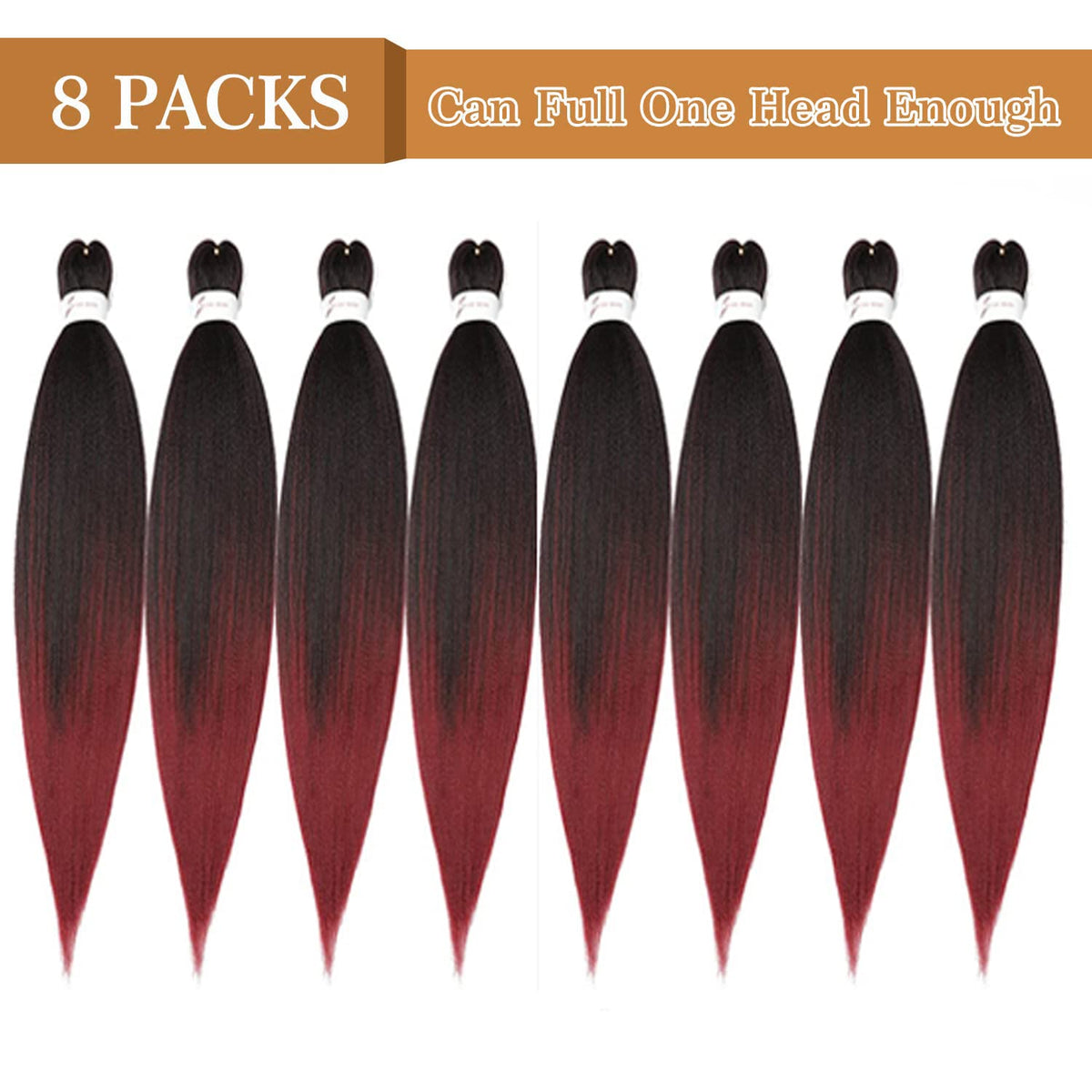 ubeleco ombre 24in braiding hair — versatile color for stylish looks