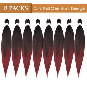 ubeleco ombre 24in braiding hair — versatile color for stylish looks