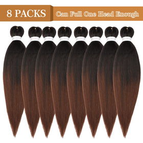Ubeleco ombre braiding hair 20inch 1B30 for box braids and twists.