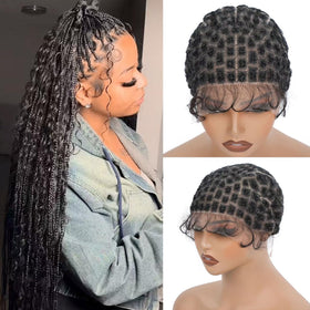 UCABEWEL baby hair natural look highlights realistic hairline for seamless wig installations
