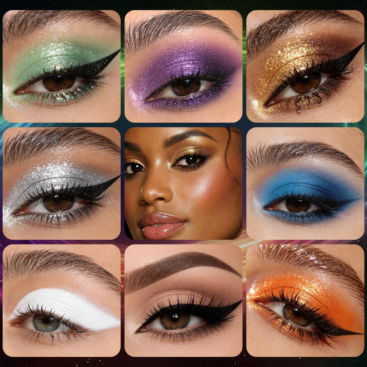 UCANBE Center Highlight Shade demonstrates brightening glow for eyes and face