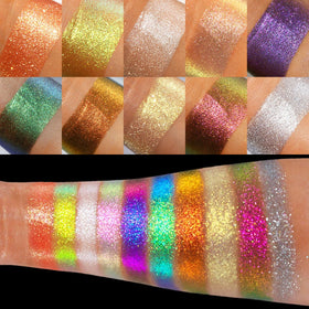 UCANBE Chameleon palette creamy texture glides on smoothly with minimal fallout.
