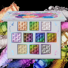 UCANBE Chameleon Palette embossed pan design adds luxury and versatility to premium looks.