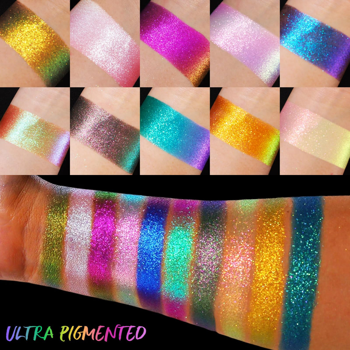 UCANBE Chameleon icy-pearl highlight with celestial sheen