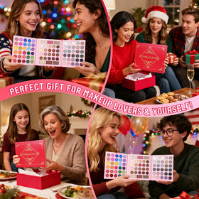 Ideal for cosplay, festivals, and bold party makeup with this palette.
