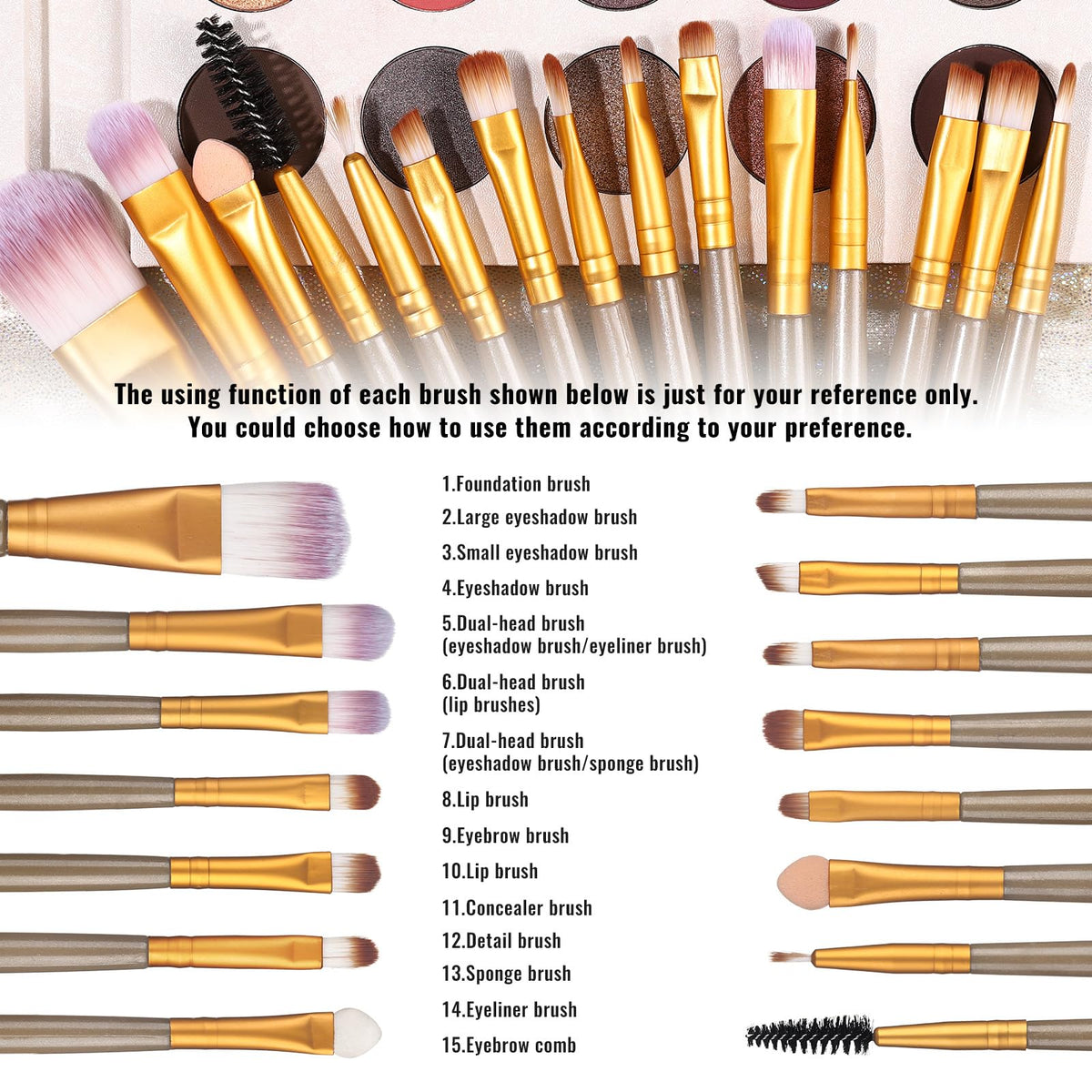 UCANBE dramatic smokey-look example demonstrates long-lasting color