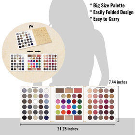 Glimmering pressed glitter details add party-ready drama from UCANBE palette.