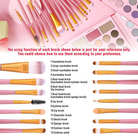 UCANBE palette supports easy blending for beginners and pros alike
