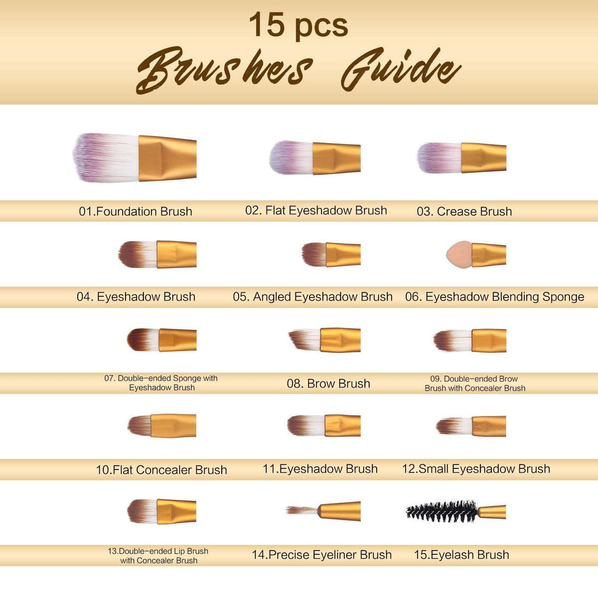 UCANBE glitter and shimmer shades for festive or party-ready eye makeup.