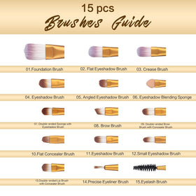 UCANBE glitter and shimmer shades for festive or party-ready eye makeup.