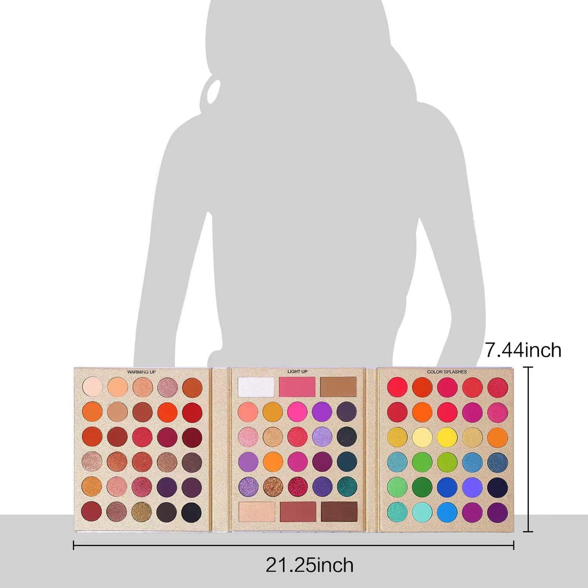 UCANBE Pretty All Set blush and highlighters for soft to bold looks