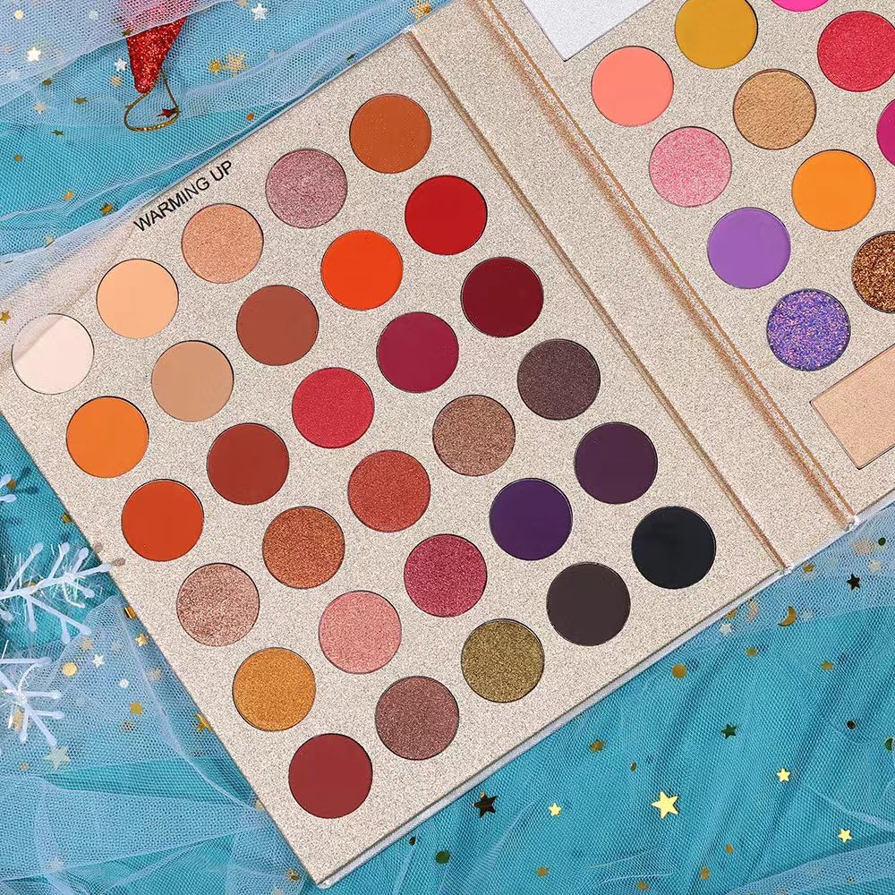 UCANBE Pretty All Set eye shadows range from matte to shimmer
