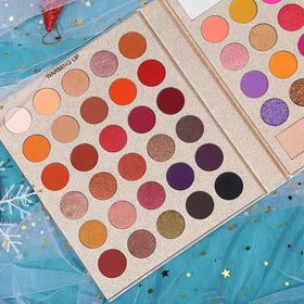 UCANBE Pretty All Set eye shadows range from matte to shimmer