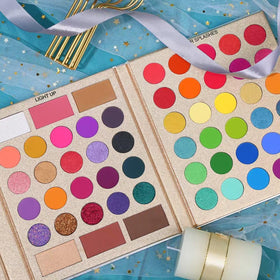 UCANBE Pretty All Set palette opened, showcasing 86 shades