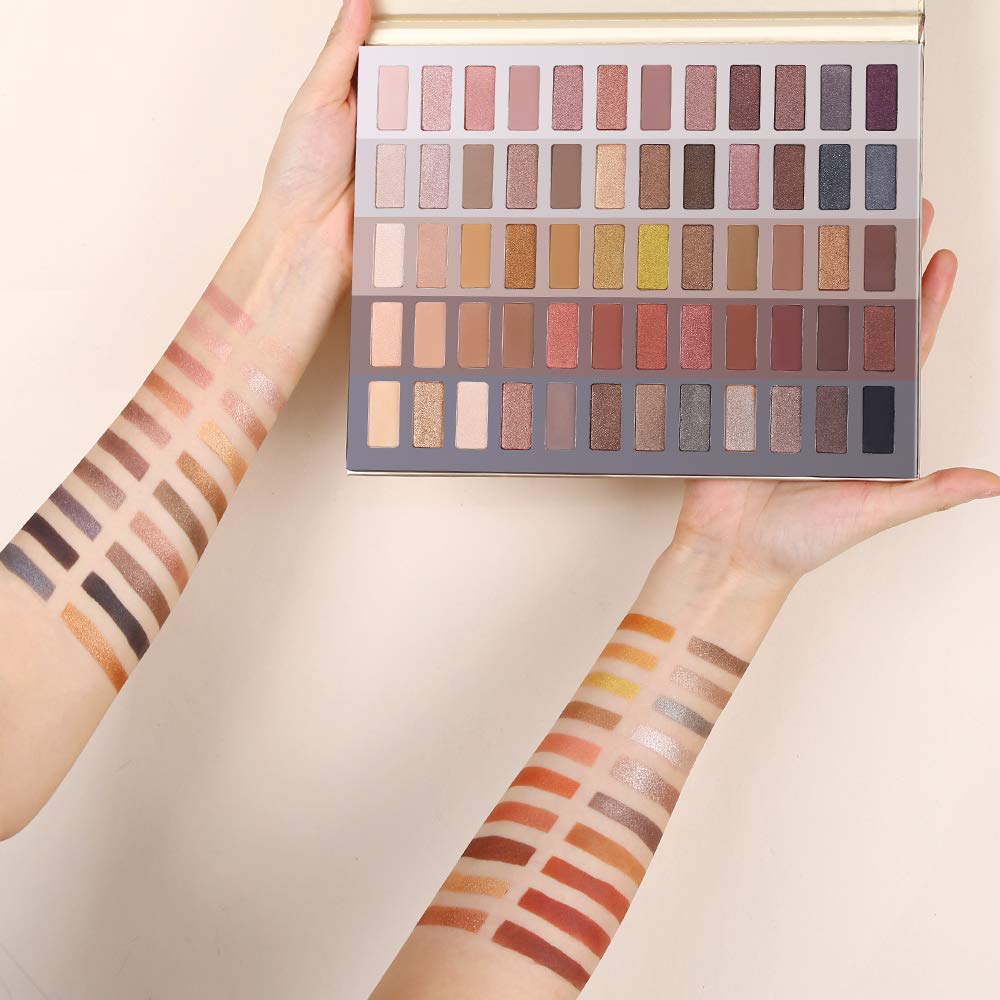 UCANBE Rose-hued neutrals palette open shot for natural to glam transitions.