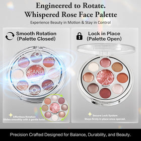 UCANBE Rose-toned eyeshadows Whispered Rose for effortless daytime makeup
