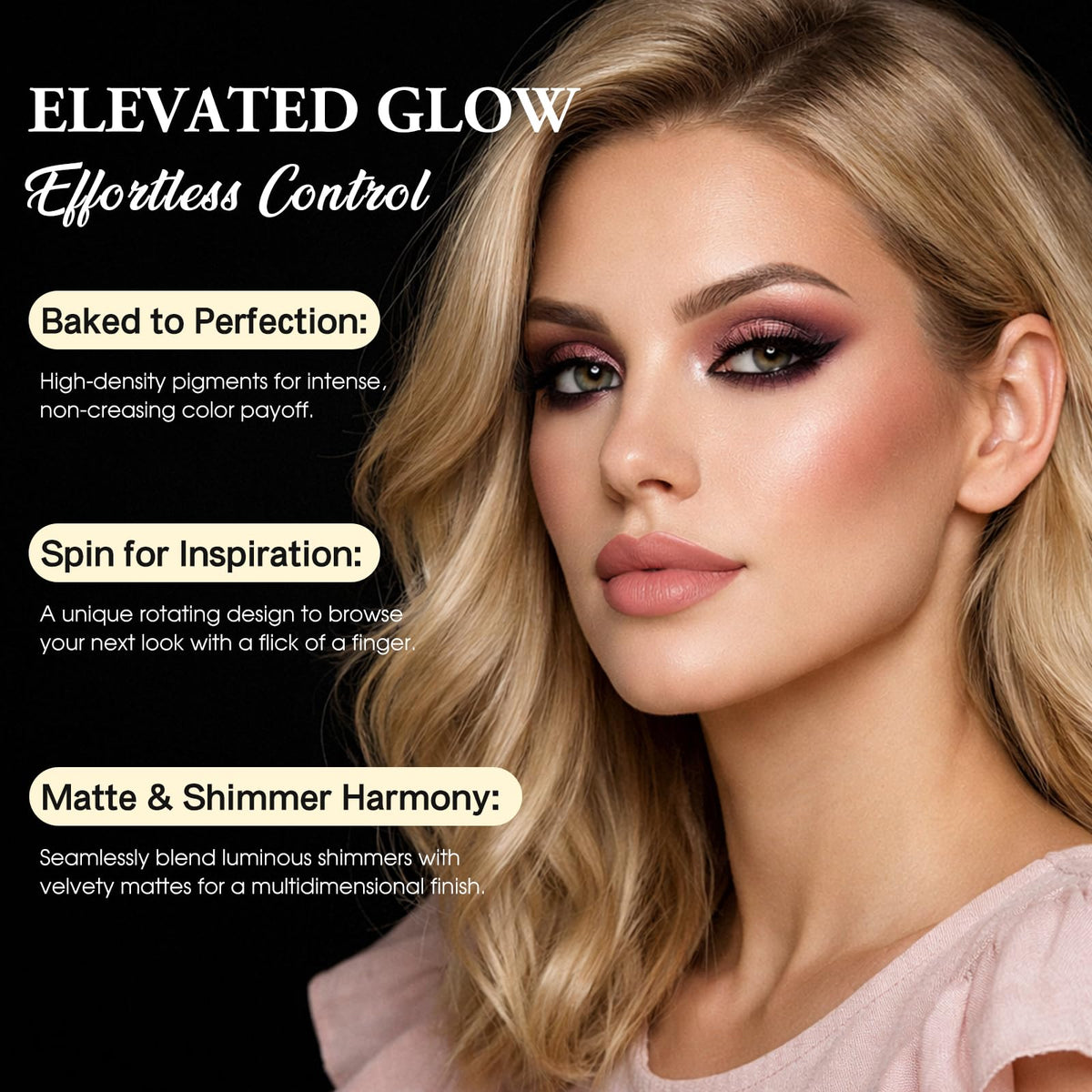UCANBE Travel-friendly baked palette offers pigment-rich color on the go