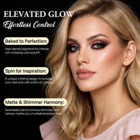 UCANBE Travel-friendly baked palette offers pigment-rich color on the go