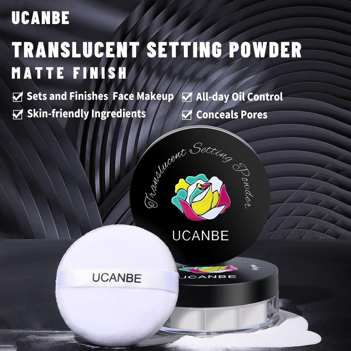 UCANBEMAKEUP sponge puffs set for seamless application