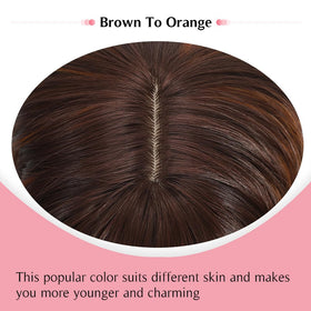 Ucubb bob wig close-up natural shine highlights healthy-looking fibers