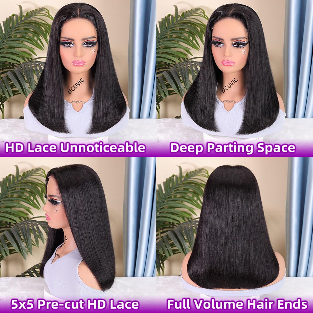 UCUVIC 200% density hair for a full, luxurious look