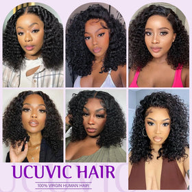 UCUVIC bleached-knots baby-hair wig creates a natural hairline.