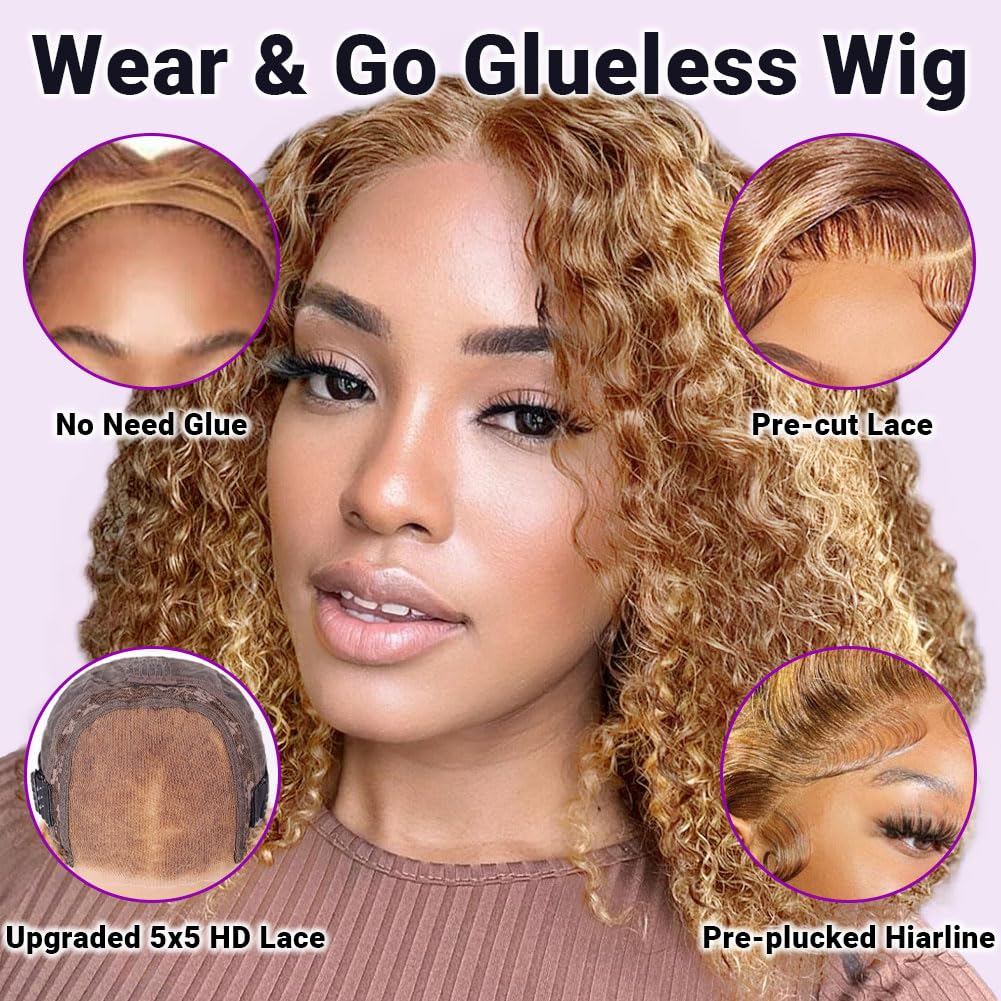 UCUVIC Wear And Go bleached knots and baby hair for a natural finish.