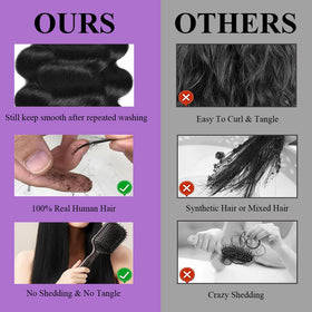 UDesire natural black hair bundle ready to blend with many tones