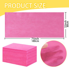 Udazzlo 100pcs non-woven massage table sheets—breathable and hygienic