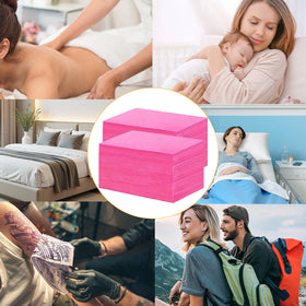 Udazzlo salon-grade pink bed cover suitable for spas