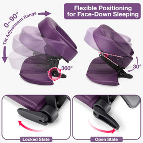 Udefineit Adjustable headrest tilt angle demonstrates personalized comfort.