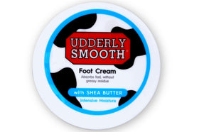 Udderly Smooth non-greasy finish leaves no sticky residue