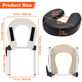 Udefineit dual locking device adds stability during treatments.