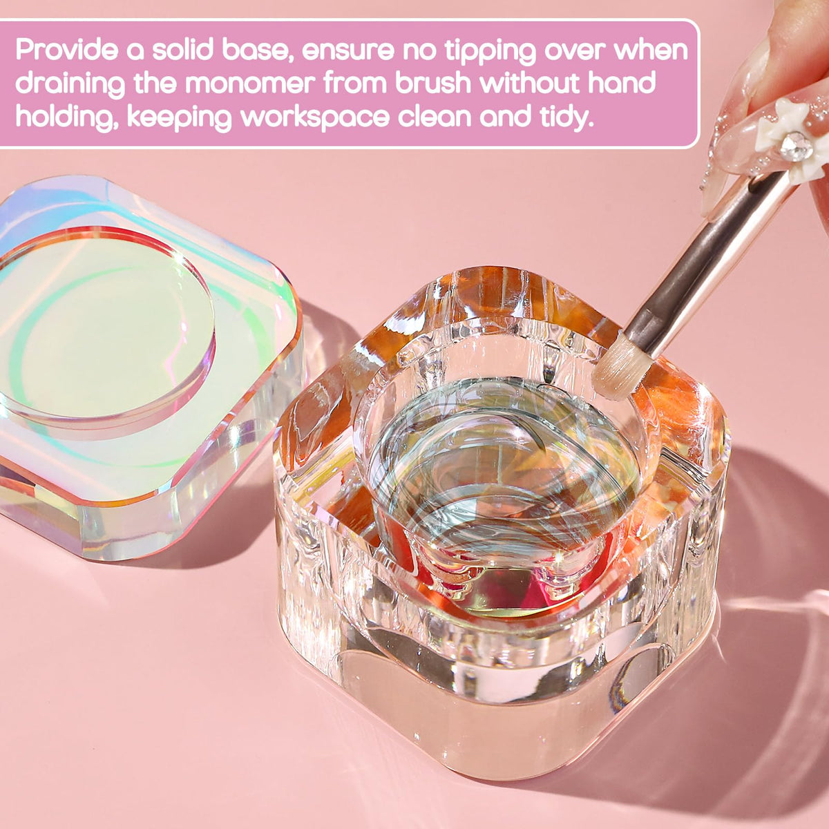 Udefineit Dappen Dish lid protects contents from odors and evaporation