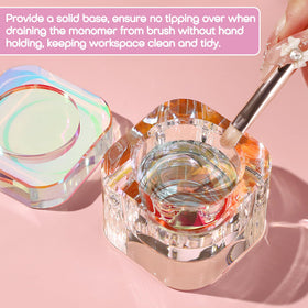 Udefineit Dappen Dish lid protects contents from odors and evaporation