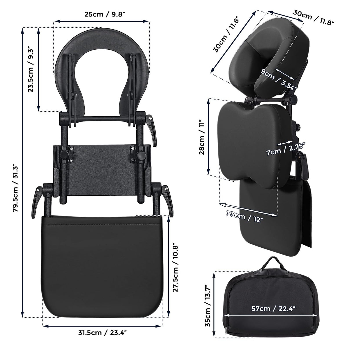 Udefineit padded armrest keeps arms comfortable during breaks