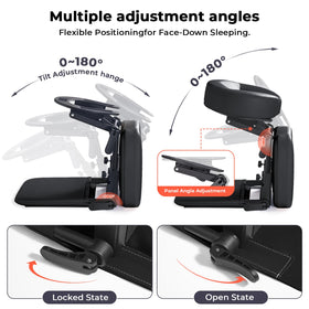 Udefineit portable folding design fits in the included carry bag
